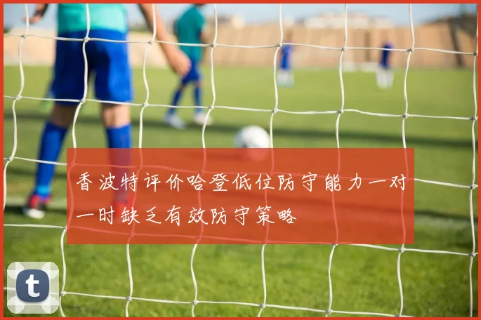 香波特评价哈登低位防守能力一对一时缺乏有效防守策略